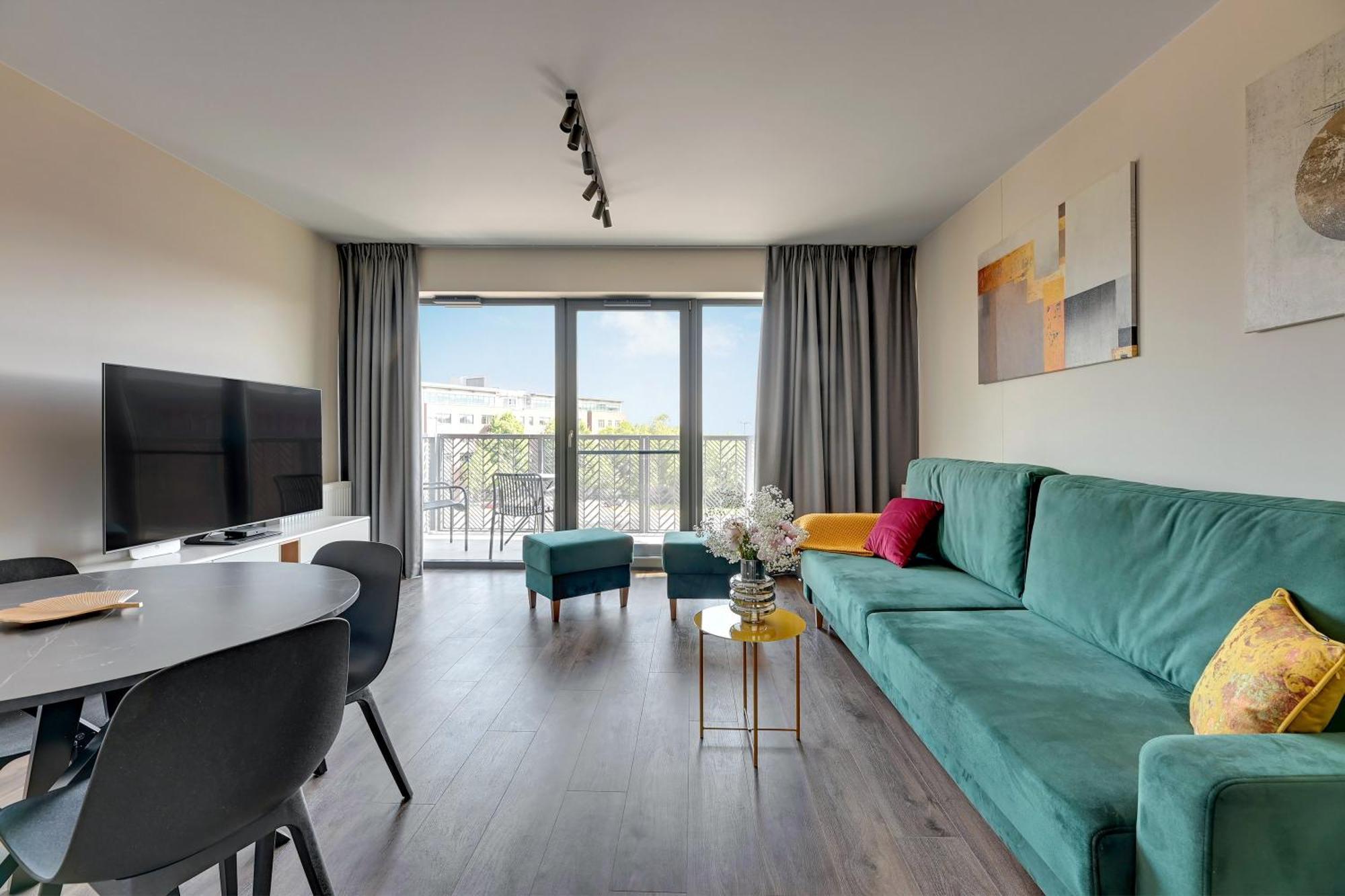 Scala City Center Apartments With Parking By Lion Apartments 그단스크 외부 사진
