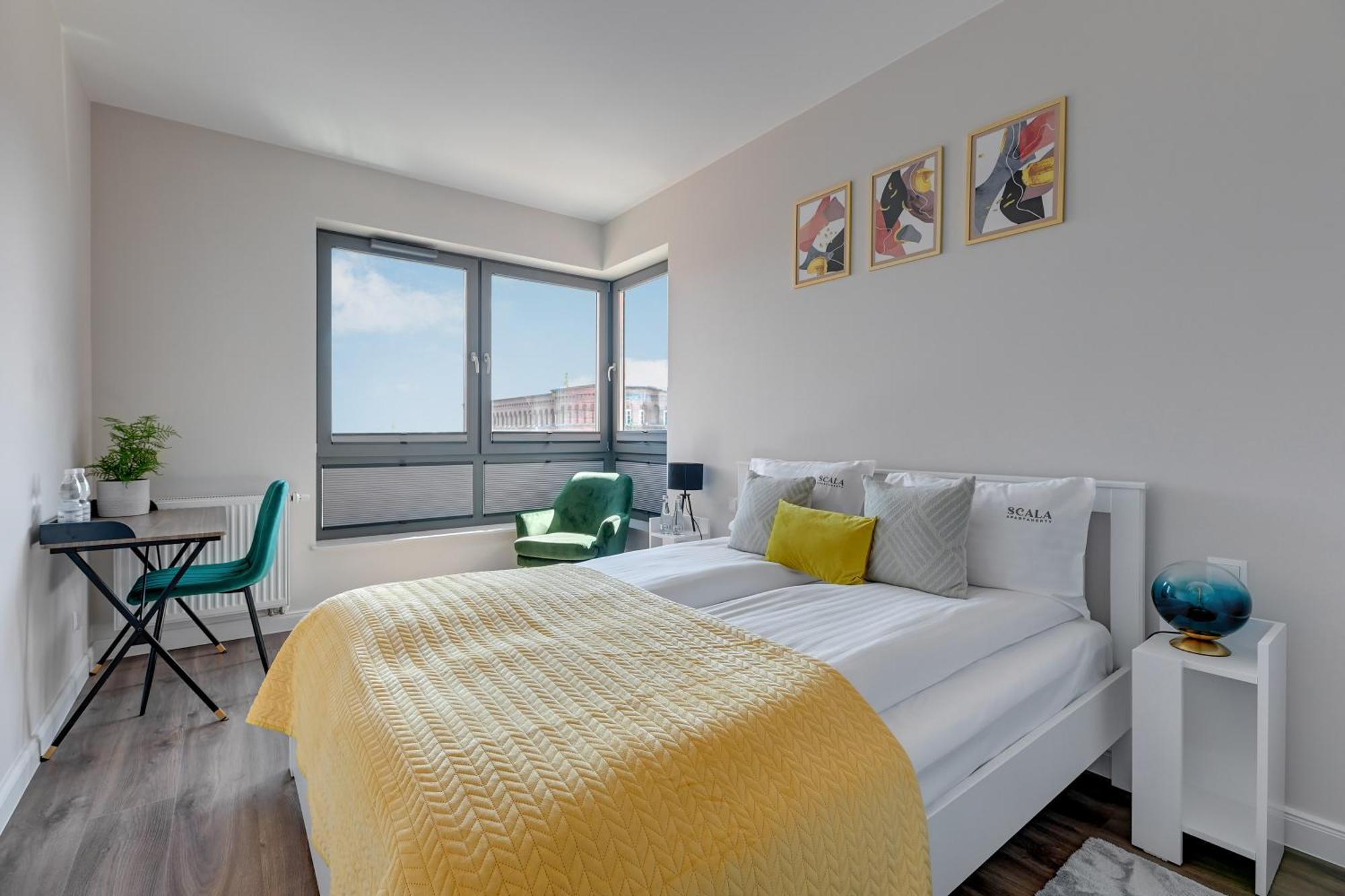 Scala City Center Apartments With Parking By Lion Apartments 그단스크 외부 사진