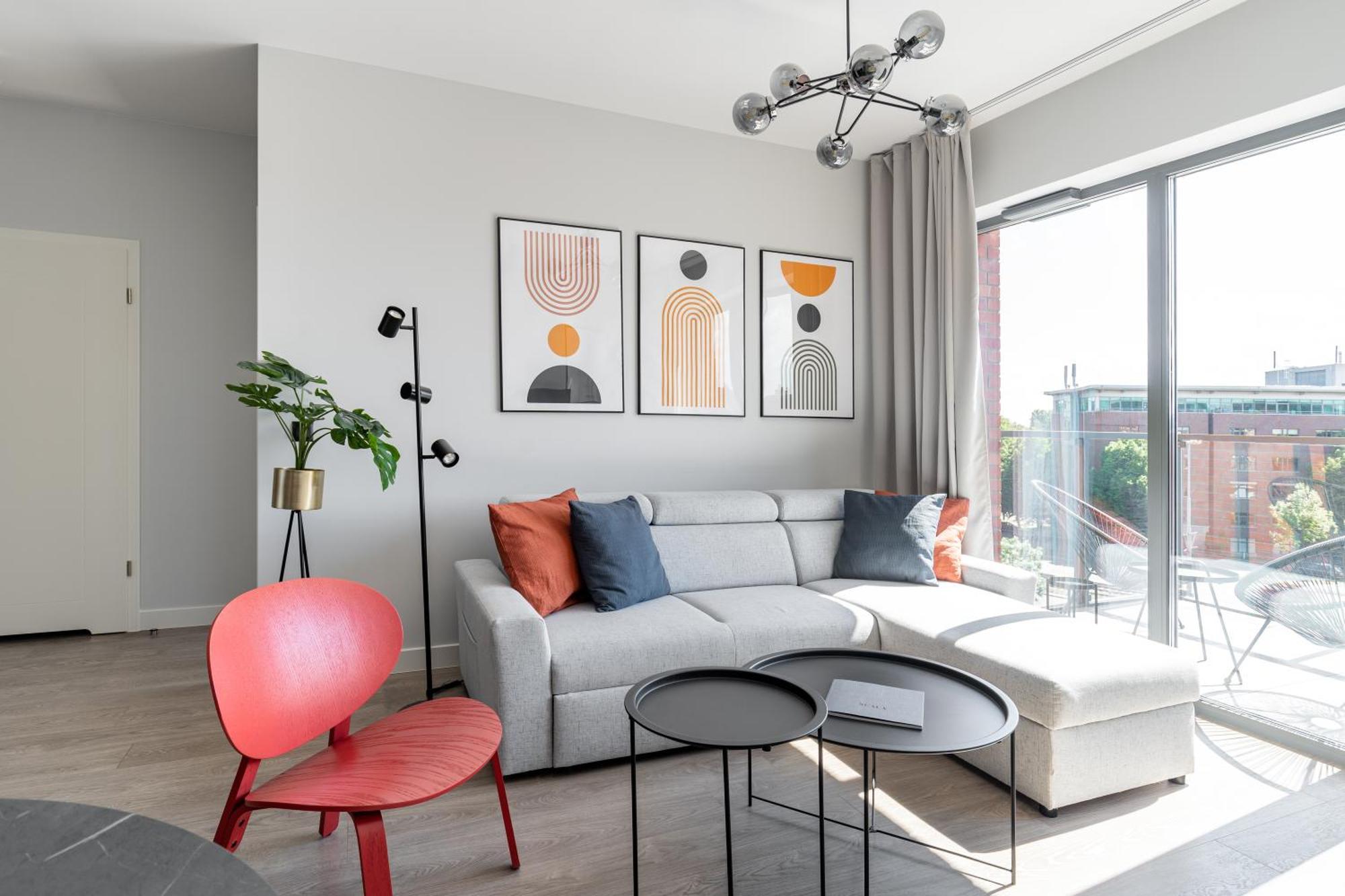 Scala City Center Apartments With Parking By Lion Apartments 그단스크 외부 사진