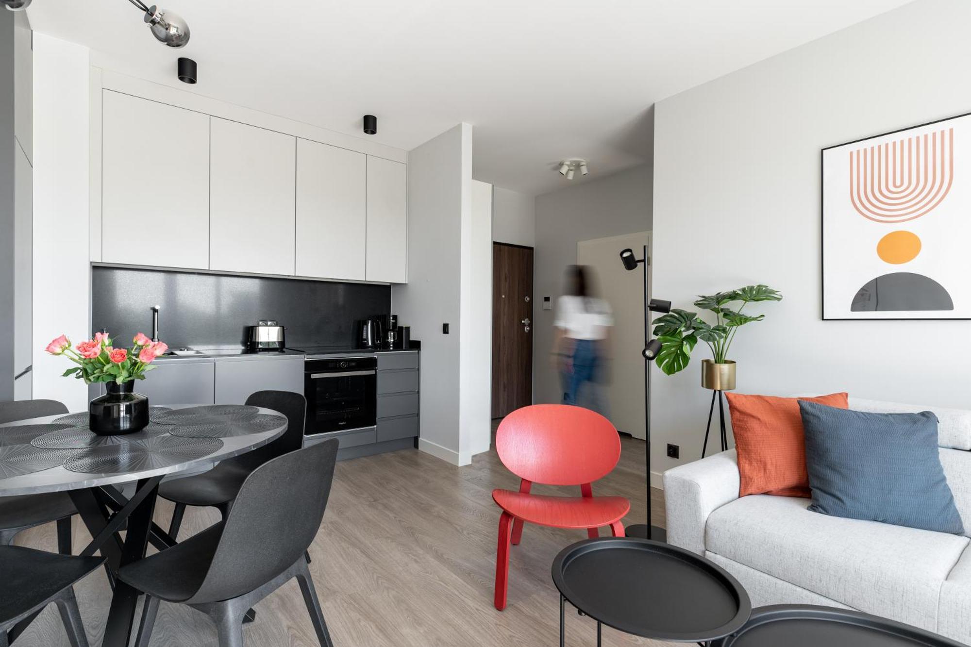 Scala City Center Apartments With Parking By Lion Apartments 그단스크 외부 사진